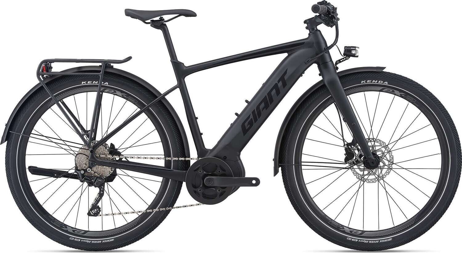 Giant Fastroad E+ EX Pro 28MPH Black Small