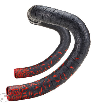 Supacaz Super Sticky Kush Handlebar Tape - Star Fade Red
