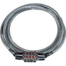 Kryptonite Keeper 712 Combo Cable Silver Lock