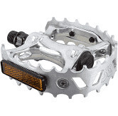 SE Beartrap 9/16&#39; Silver Pedals