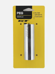 GT Single Peg Cheville-silver