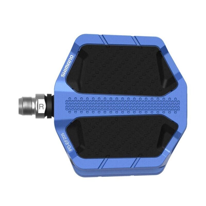 Shimano  Pd-EF205 9/16&quot; Platform Pedal Blue