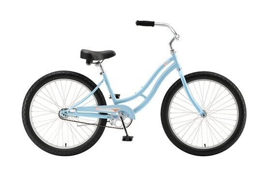 Sun Revolution Steel CB 24&quot; Girl&#39;s Aqua Blue