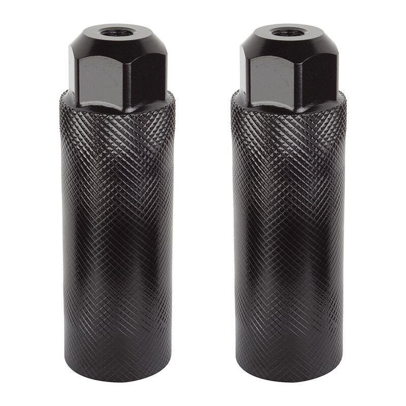 Black Ops Lead Foot Axle Pegs-Black