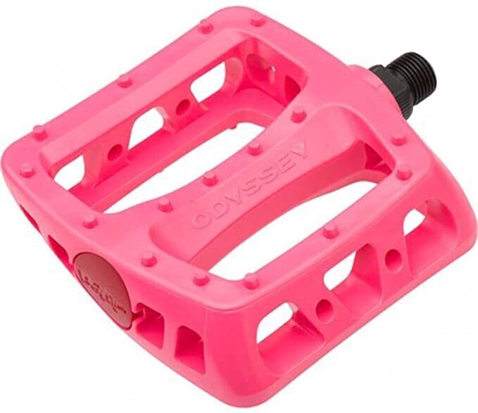 GT PC Logo 9/16&quot; Pink Nylon Pedals