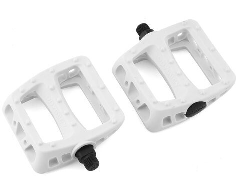 GT PC Logo 9/16&quot; White Nylon Pedals