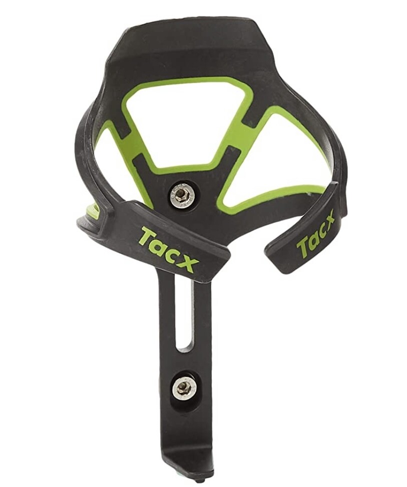 Tacx Carbon and Glass Fiber Black/Green Cage