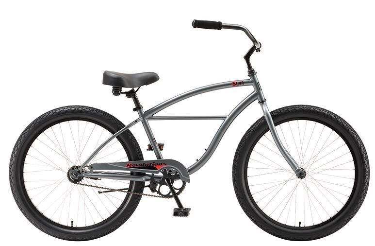Sun Revolution Steel CB Boy&#39;s 24&quot; Grey