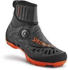 Specialized Defroster Winter Road Black/ Neon Orange Shoe 41