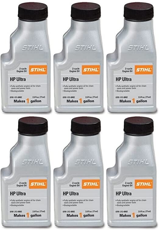 Stihl HP Ultra Oil 1 Gallon Mix 6 Pack 2.6oz