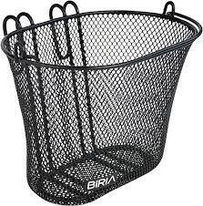 Biria Small Kids Basket With Hooks-Black