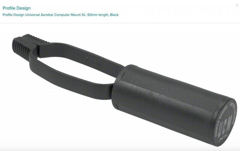 Profile Design New Universal Computer Mount XL for Aerobar