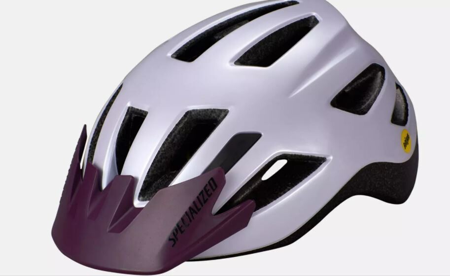 Specialized Shuffle Child LED SB UV Lilac Cast Berry Helmet