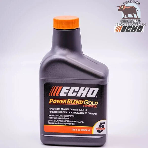 Echo 2-cycle PowerBlend Gold Oil 50:1 13 oz 5 gallon mix Single