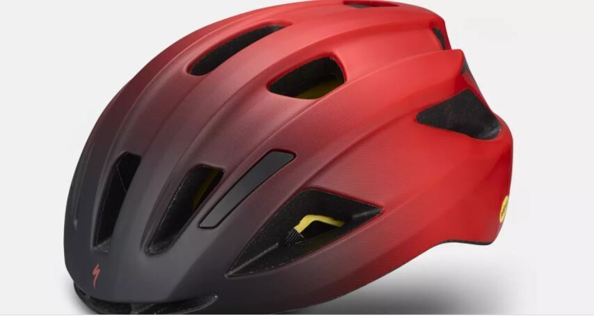 Specialized Align II Gloss Flo Red Matte Black S-M Helmet