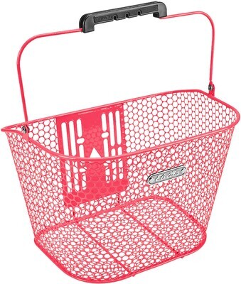 Electra Honeycomb Qr Front Basket Neon Pink