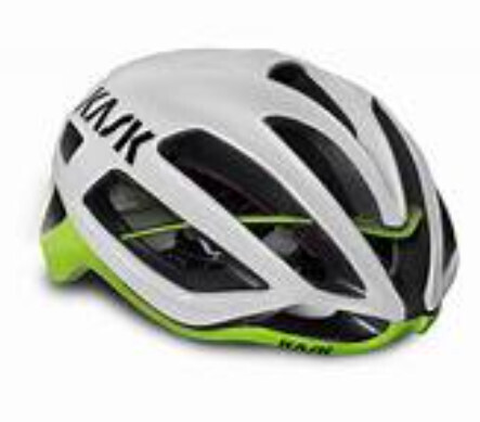 Kask Protone White/Lime - Small
