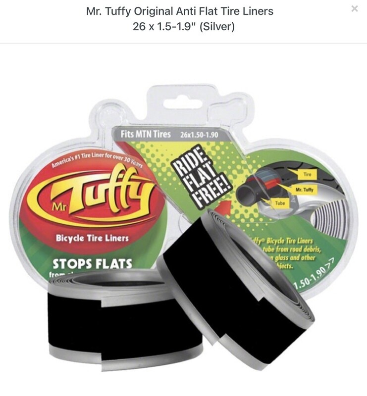 Mr. Tuffy Tire Liner 26x1.50-1.90 Tuffy Sliver