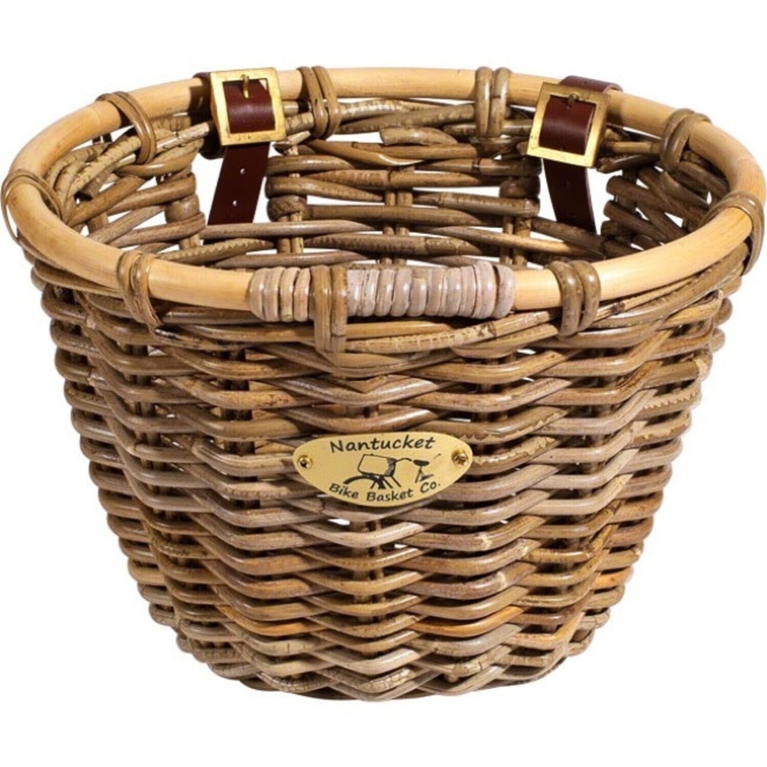 Nantucket Tuckernuck Oval Tan Basket