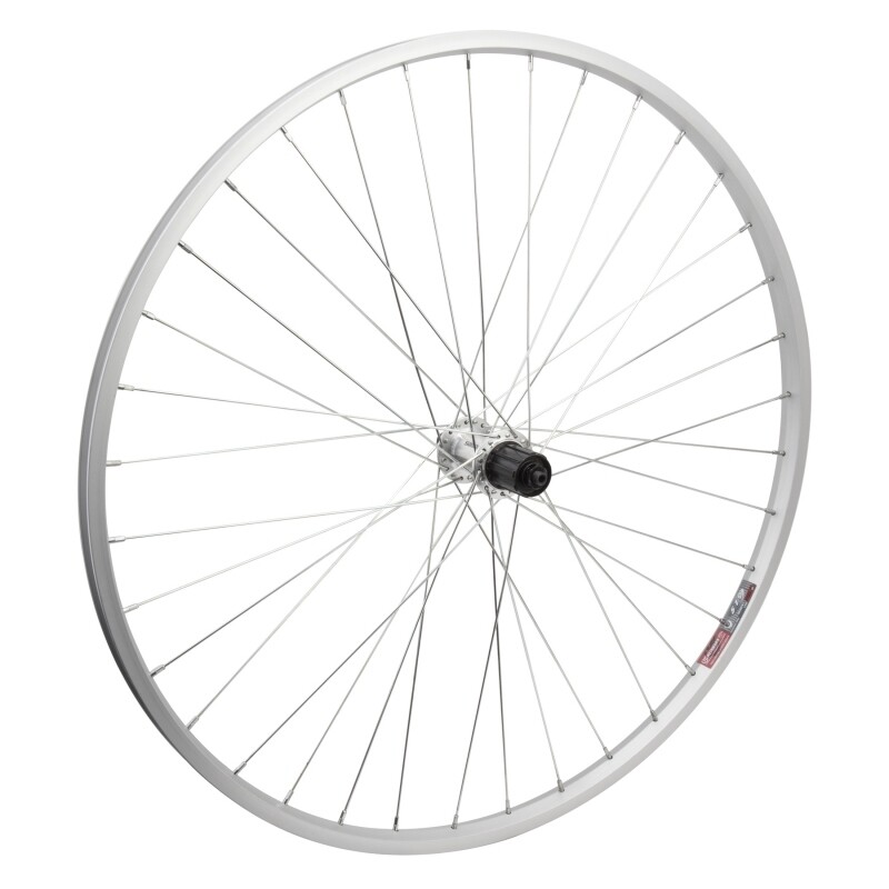 Wheel Master 700 x 35 Rear Cassette QR Silver Double Wall Wheel