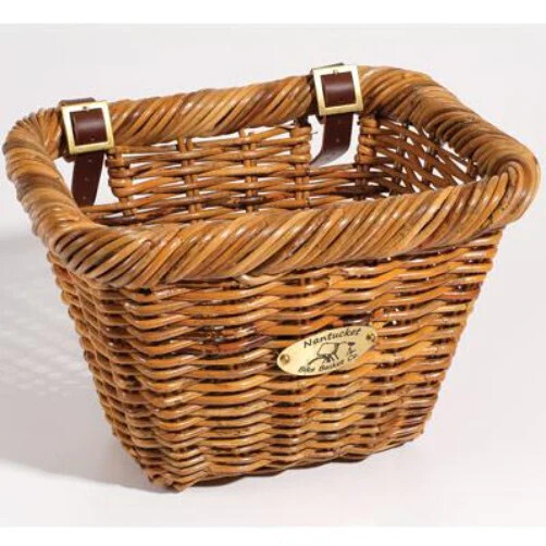 Nantucket Cisco Rectangle Basket - Tan