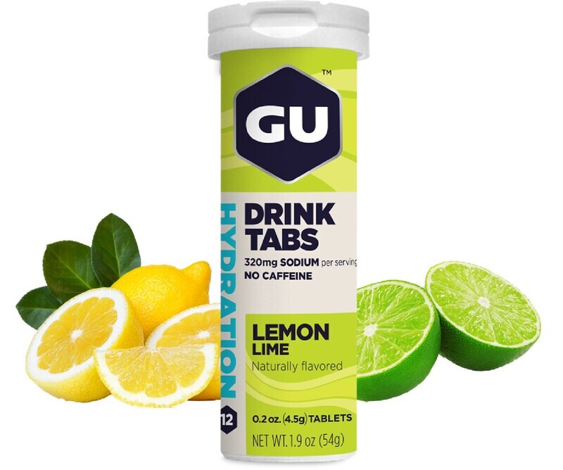 GU Hydration Drink Tabs  Lemon Lime