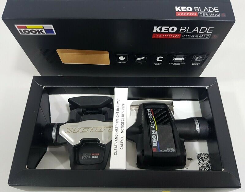 Look Keo Blade Carbon Ti Ceramic Bearing Clipless Pedals