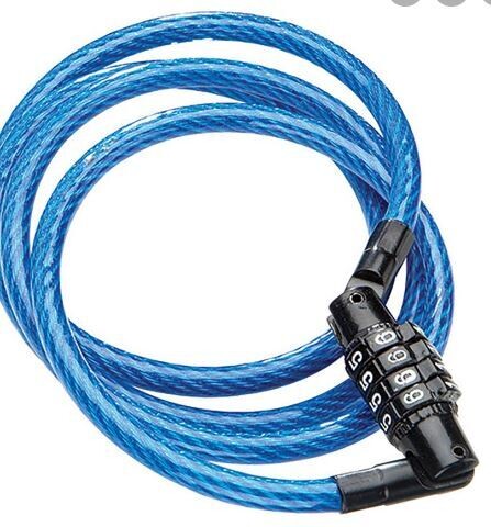 Kryptonite Keeper 712 Combo Cable Blue Lock