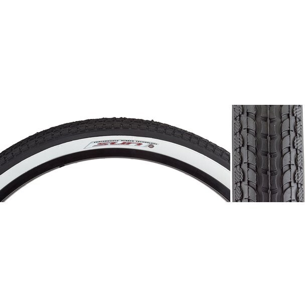 Sunlite Cruiser Tire (24x2.125) Black With White Wall