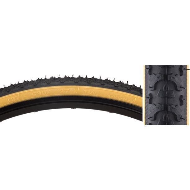 Sunlite Tire Gum Wall - 27x1-3/8