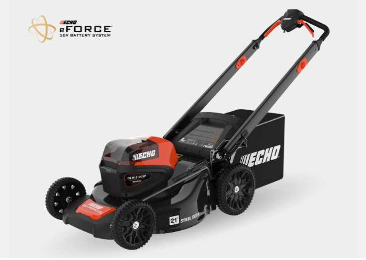 Echo 56V Self Propelled Mower w/Battery &amp; Charger DLM-2100SPC2