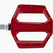 Shimano PD-EF202 Flat Pedals 9/16&quot; - Red