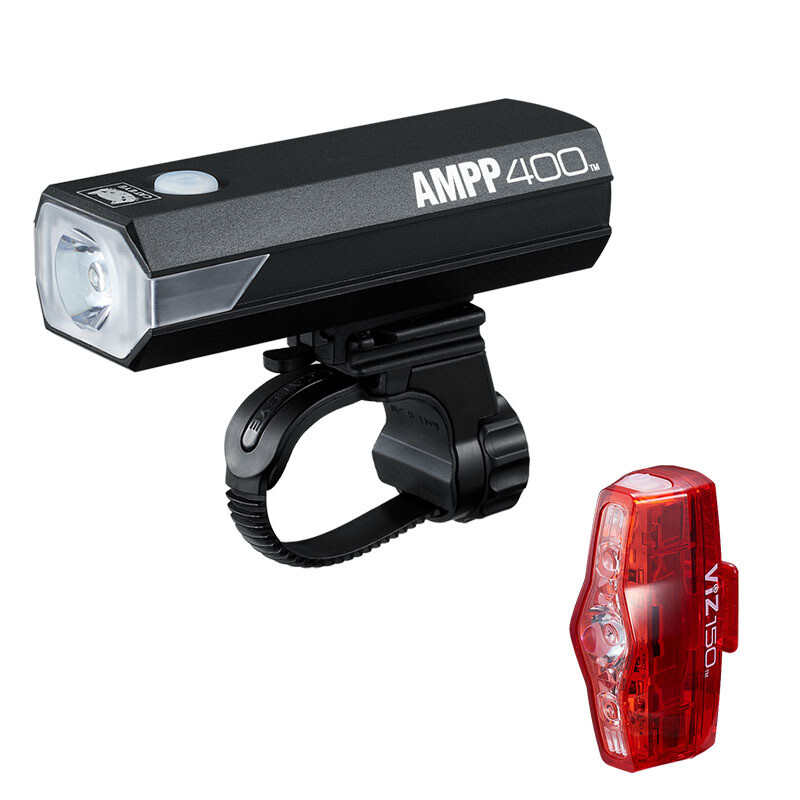 Cateye  Light Ampp400/ Viz 150 Combo