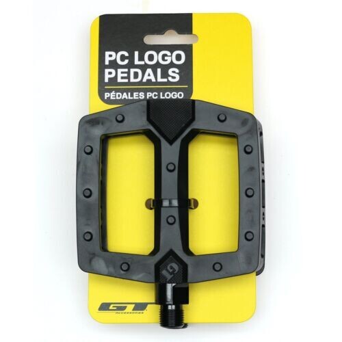 GT PC Logo 9/16&quot; Black Nylon Pedals