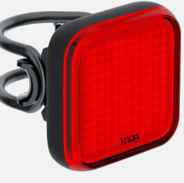 Knog Blinder Bike Light Square - Rear Red