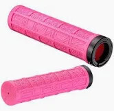 Supacaz Grizips Grips - Neon Pink