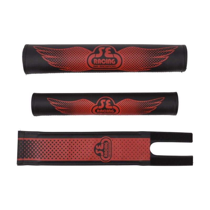 SE Wing Pad Set Fade Black/Red
