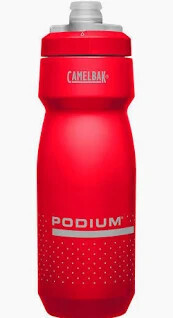 Camelbak Podium Chill 24oz Fiery Red White Water Bottle