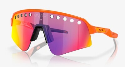 Oakley Sutro Lite Sweep Sunglasses - MVDP Orange Sparkle / Prizm Road