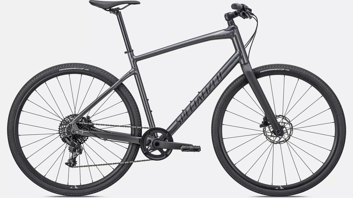 Specialized Sirrus X 4.0 Gloss Smoke/Cool Grey/Satin Black Reflective - Small