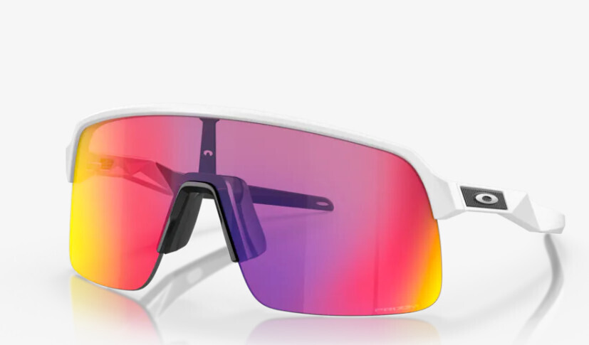 Oakley Sutro Lite Sweep Sunglasses - Matte White / Prizm Road