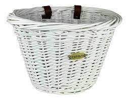 Biria Wicker Basket White