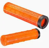 Supacaz Grizips Grips - Neon Orange