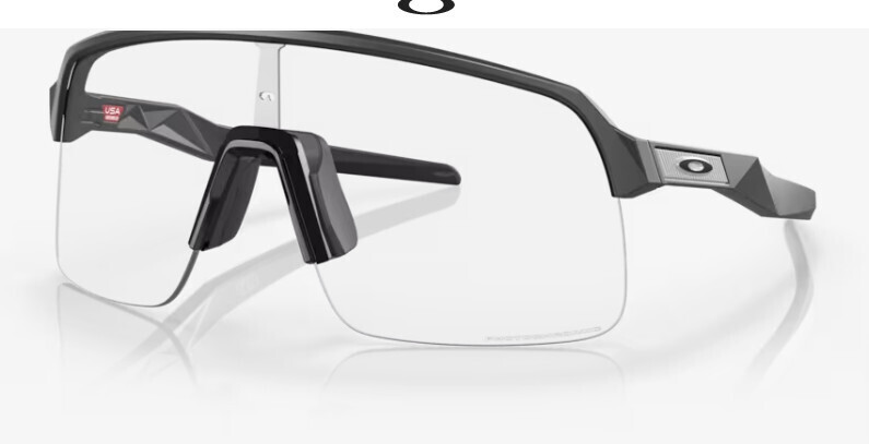 Oakley Sutro Lite  Sunglasses - Matte Carbon / Clear Photochromic