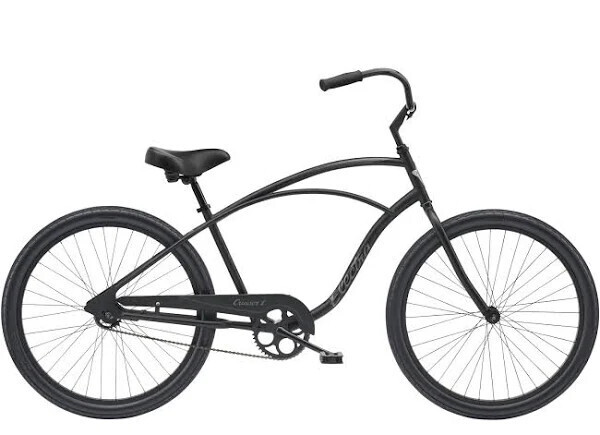 Electra Cruiser 1 26&quot; Step Over Matte Black