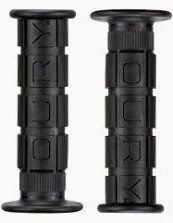 Oury Waffle BMX Flanged Grips - Black
