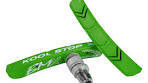 Kool Stop BMX Threaded Brake Pads - Lime Green