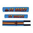 SE Wing Pad Set Fade Blue /Multi SE Logo