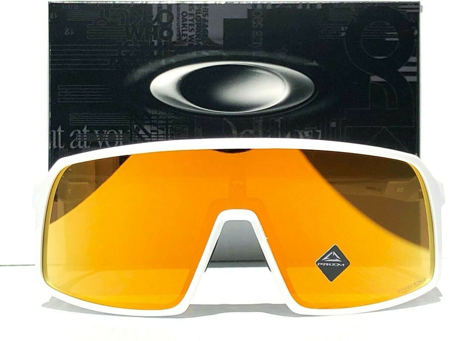 Oakley Sutro MATTE WHITE Carbon w/Prizm 24K