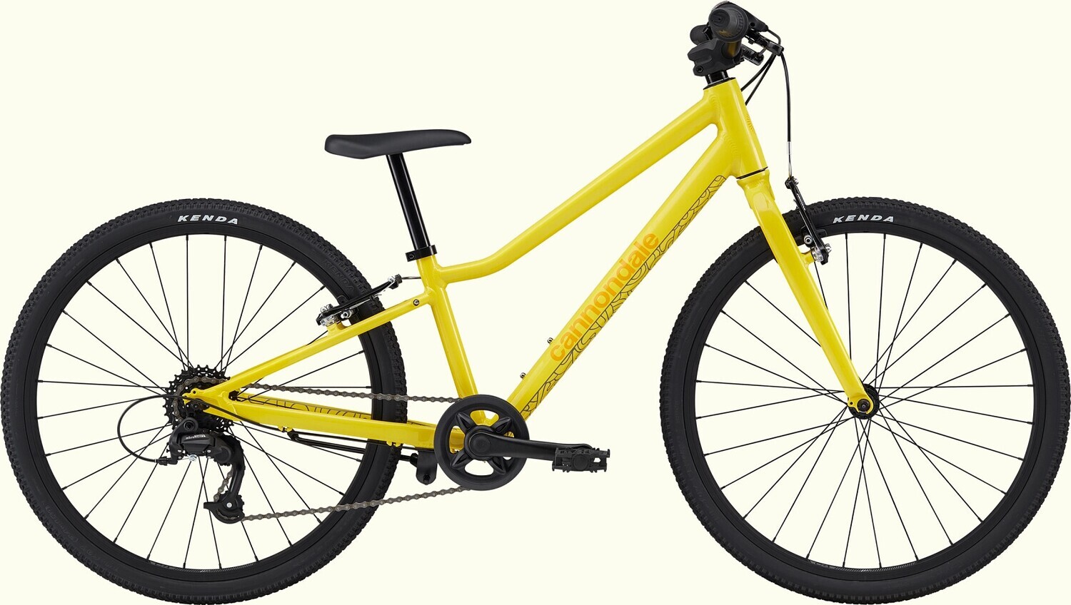 Cannondale Quick 24 LYW - Laguna Yellow **SALE MSRP $490**